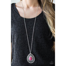 Load image into Gallery viewer, Summer Sunbeam Pink Necklace - Paparazzi - Dare2bdazzlin N Jewelry
