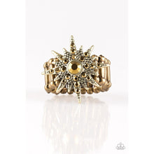 Load image into Gallery viewer, Super Stellar - Brass Ring - Paparazzi - Dare2bdazzlin N Jewelry

