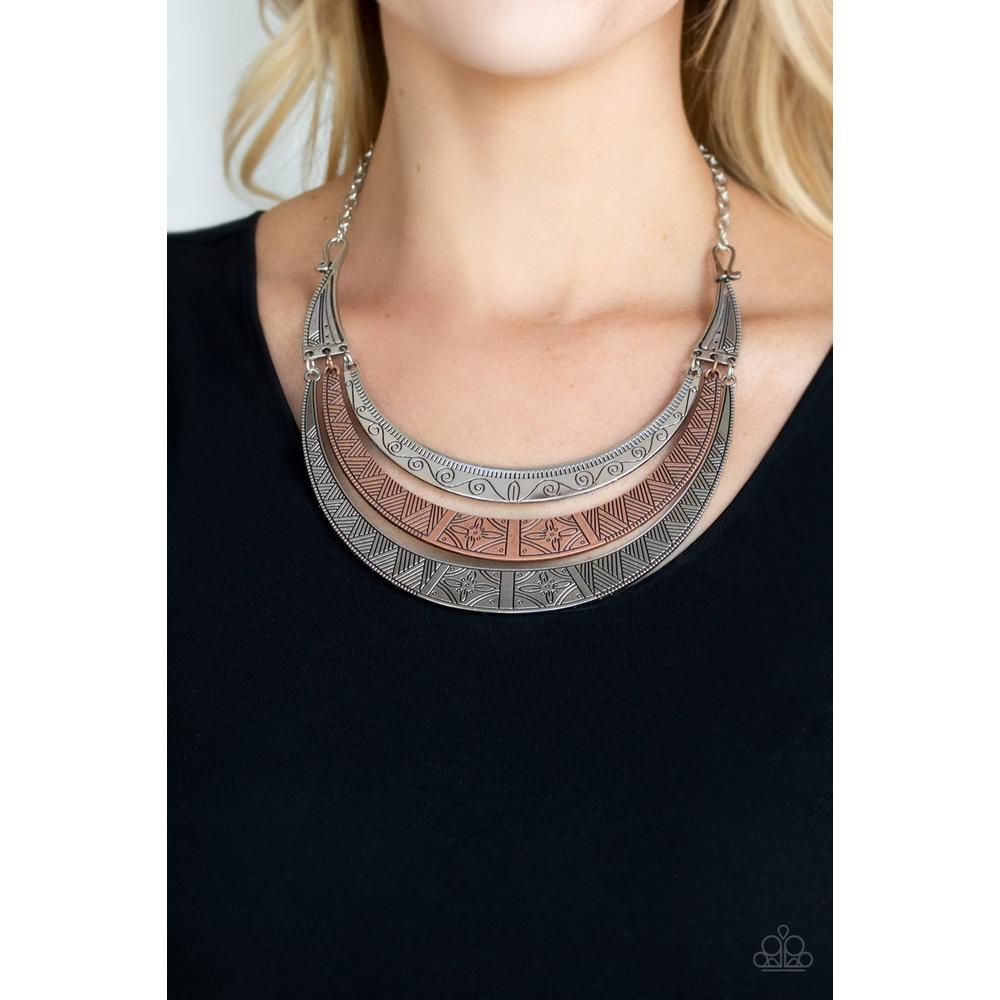 Take All You Can GATHERER Multi Necklace - Paparazzi - Dare2bdazzlin N Jewelry