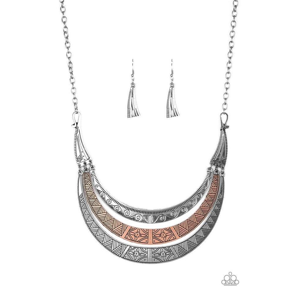 Take All You Can GATHERER Multi Necklace - Paparazzi - Dare2bdazzlin N Jewelry