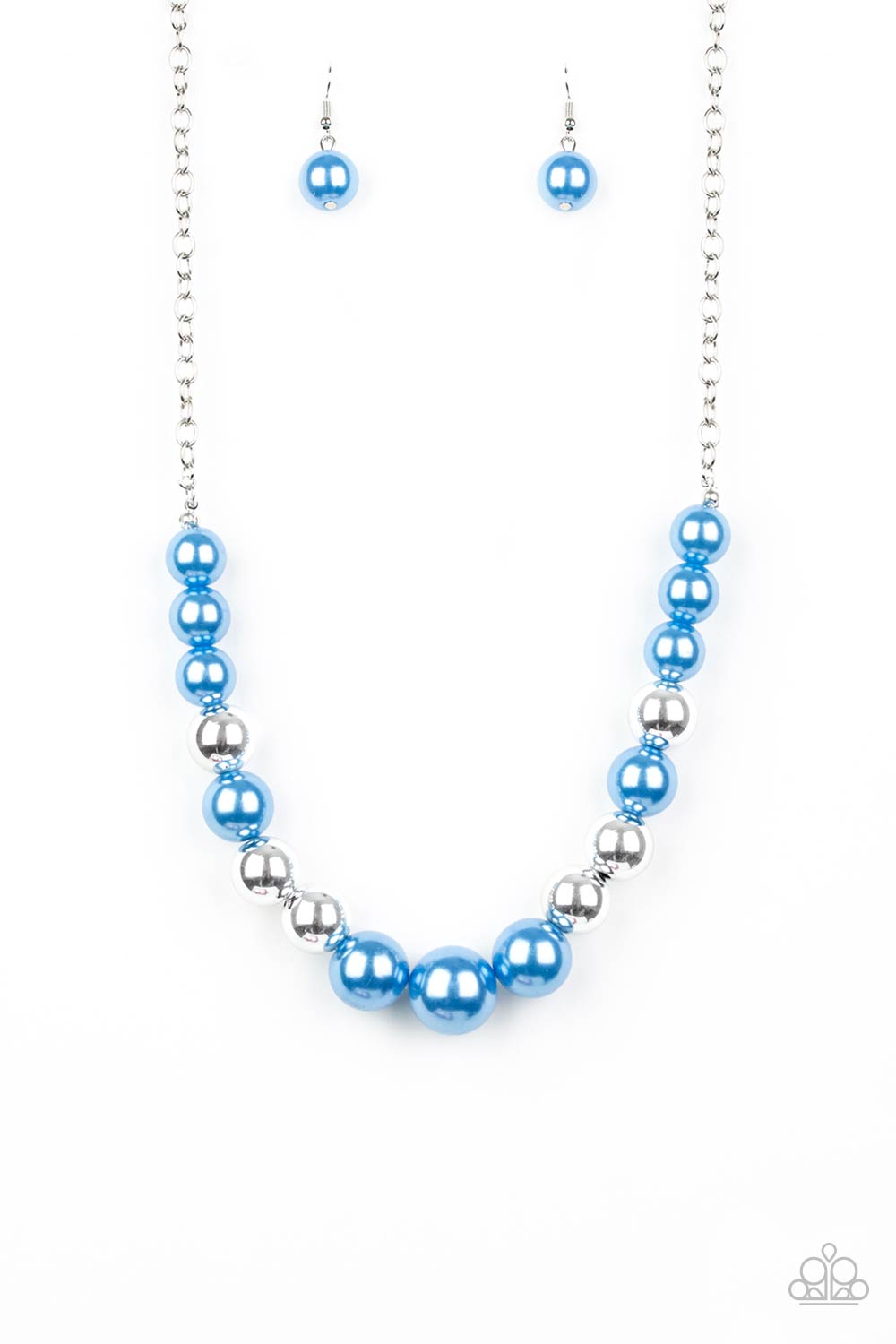 Take Note - Blue Necklace - Paparazzi - Dare2bdazzlin N Jewelry
