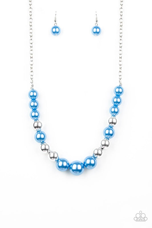 Take Note - Blue Necklace - Paparazzi - Dare2bdazzlin N Jewelry