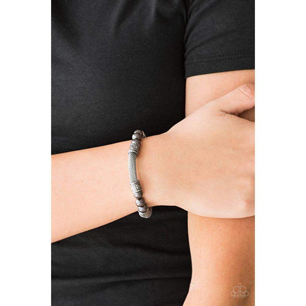 Talk Some SENSE Black Bracelet - Paparazzi - Paparazzi - Dare2bdazzlin N Jewelry