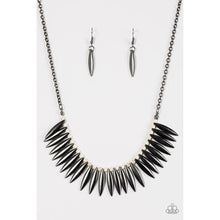 Load image into Gallery viewer, Tameless Tigress Black Necklace - Paparazzi - Dare2bdazzlin N Jewelry
