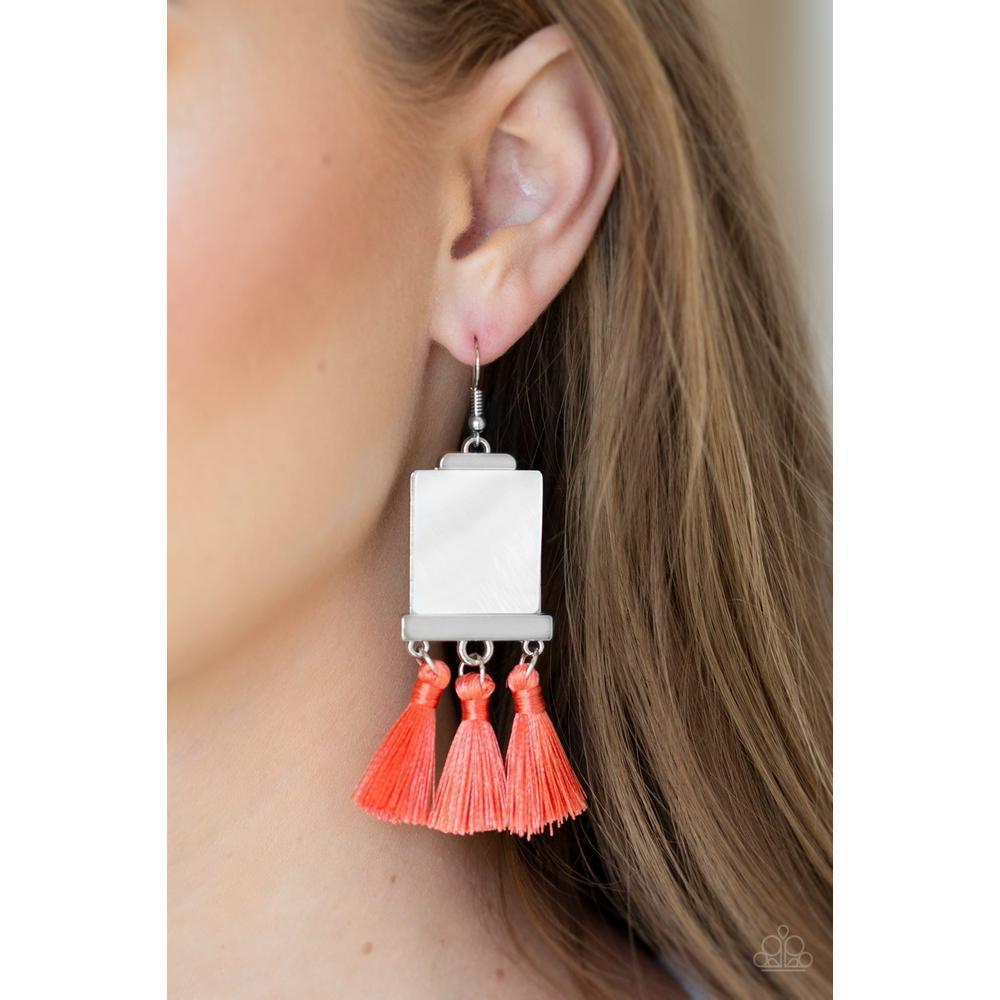 Tassel Retreat Earrings - Paparazzi - Dare2bdazzlin N Jewelry