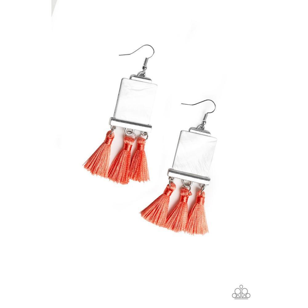 Tassel Retreat Earrings - Paparazzi - Dare2bdazzlin N Jewelry