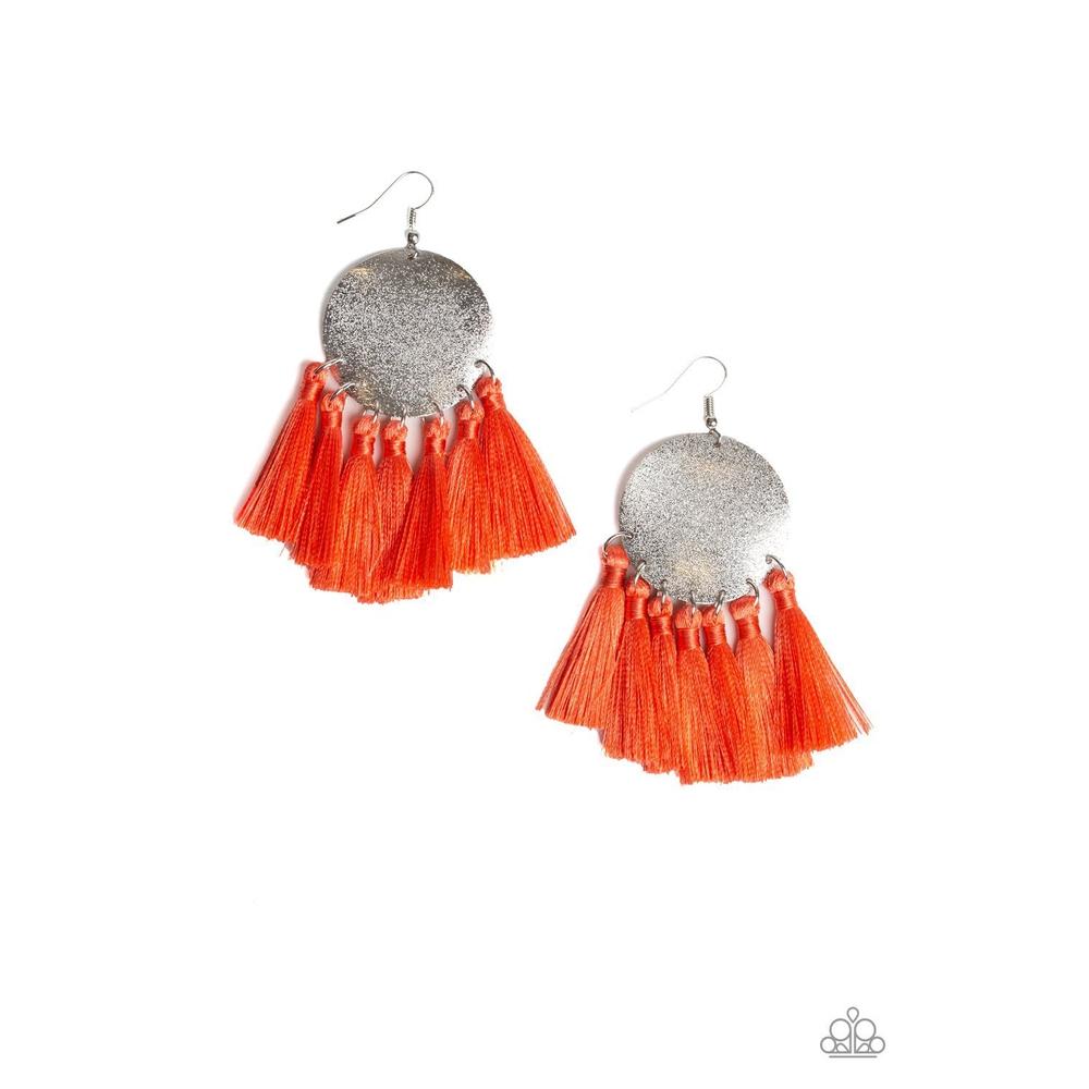 Tassel Tribute Earrings - Paparazzi - Dare2bdazzlin N Jewelry