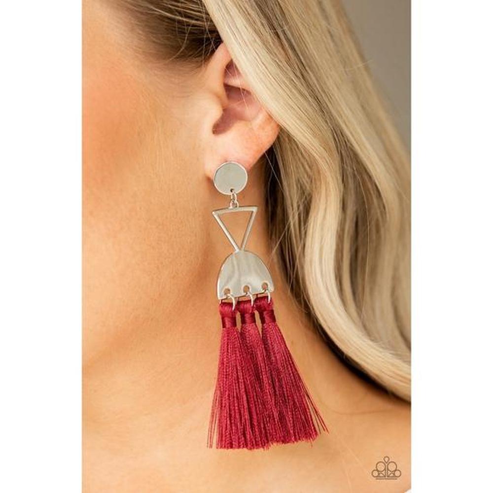 Tassel Trippin Earrings - Paparazzi - Dare2bdazzlin N Jewelry