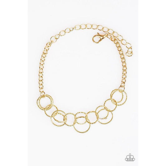Team RINGLEADER - Gold Bracelet - Paparazzi - Paparazzi - Dare2bdazzlin N Jewelry
