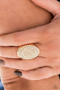 Test Your LUXE - Gold Ring - Paparazzi - Dare2bdazzlin N Jewelry