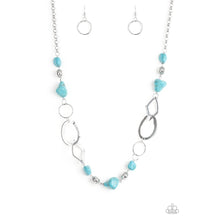 Load image into Gallery viewer, That&#39;s TERRA-ific Blue Necklace - Paparazzi - Dare2bdazzlin N Jewelry
