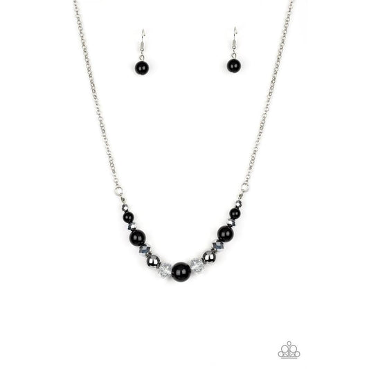 The Big-Leaguer - Black  Necklace - Dare2bdazzlin N Jewelry