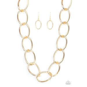 The Challenger - Gold Necklace - Dare2bdazzlin N Jewelry
