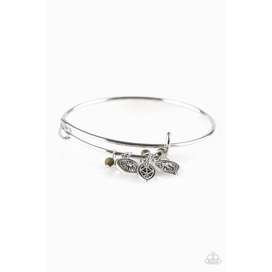 The Elephant In The Room - Green Bracelet - Paparazzi - Paparazzi - Dare2bdazzlin N Jewelry