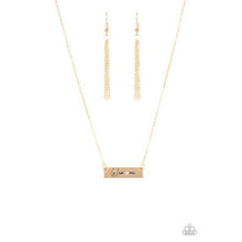 Load image into Gallery viewer, The GLAM-ma Gold Necklace - Dare2bdazzlin N Jewelry
