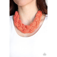 Load image into Gallery viewer, The Great Outback - Orange Necklace - Paparazzi - Dare2bdazzlin N Jewelry
