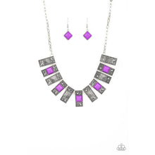 Load image into Gallery viewer, The MANE Contender Purple Necklace - Paparazzi - Dare2bdazzlin N Jewelry
