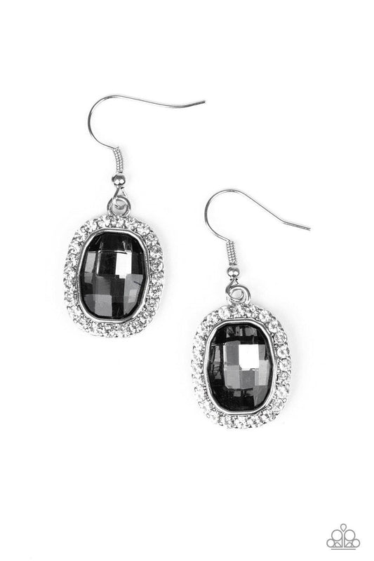 The Modern Monroe - Silver Earring - Paparazzi - Dare2bdazzlin N Jewelry