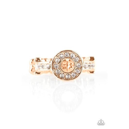 The One and Only Sparkle Gold Ring - Paparazzi - Dare2bdazzlin N Jewelry