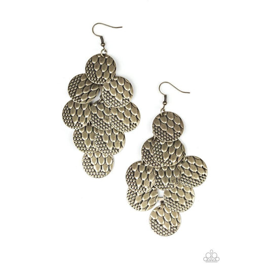 The Party Animal Earrings - Paparazzi - Dare2bdazzlin N Jewelry