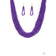 Load image into Gallery viewer, The Show Must CONGO On! - Purple Necklace - Paparazzi - Dare2bdazzlin N Jewelry
