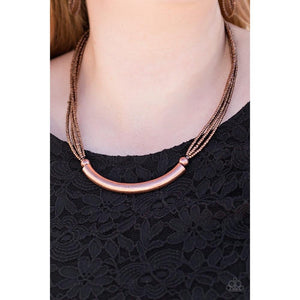 The Texan - Copper Necklace - Paparazzi - Dare2bdazzlin N Jewelry