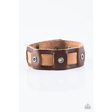 Load image into Gallery viewer, This Means War - Brown Urban Bracelet - Paparazzi - Dare2bdazzlin N Jewelry

