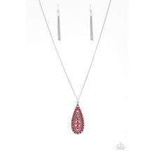Load image into Gallery viewer, Tiki Tease - Red Necklace - Paparazzi - Dare2bdazzlin N Jewelry
