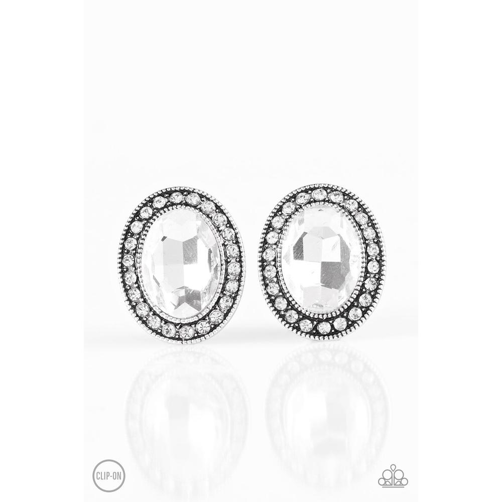 Titanic Treasures Silver Earrings - Paparazzi - Dare2bdazzlin N Jewelry