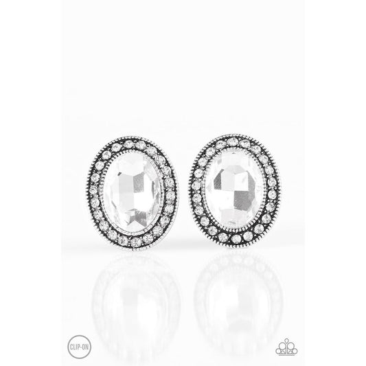 Titanic Treasures Silver Earrings - Paparazzi - Dare2bdazzlin N Jewelry
