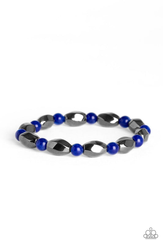 To Each Their Own - Blue Bracelet - Paparazzi - Dare2bdazzlin N Jewelry