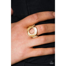 Load image into Gallery viewer, To Teach Is To Learn - Gold Ring - Paparazzi - Dare2bdazzlin N Jewelry
