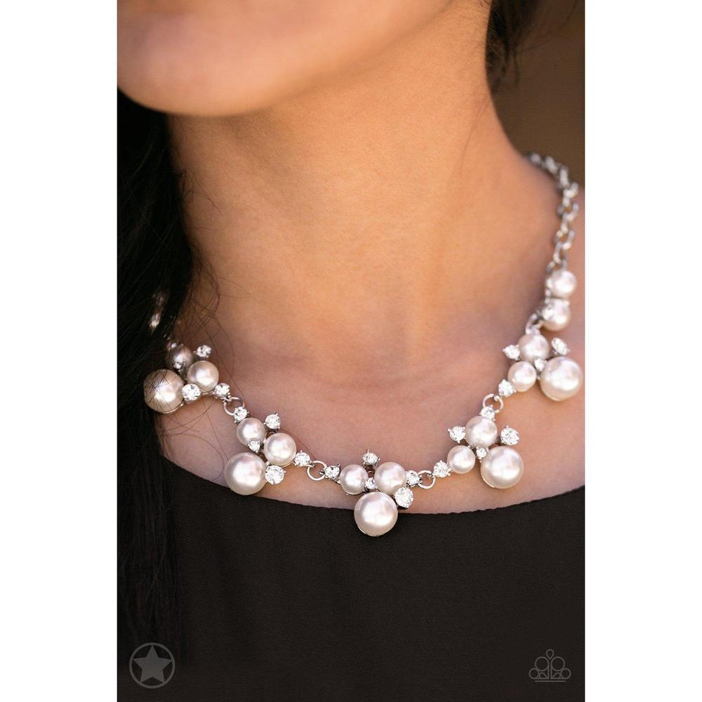 Toast To Perfection - White Necklace - Paparazzi - Dare2bdazzlin N Jewelry