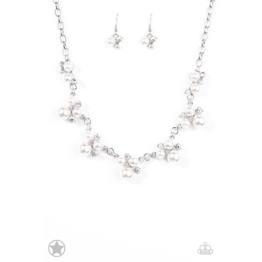 Toast To Perfection - White Necklace - Paparazzi - Dare2bdazzlin N Jewelry