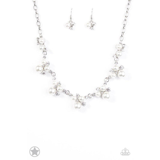 Toast To Perfection - White Necklace - Paparazzi - Dare2bdazzlin N Jewelry