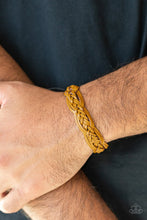 Load image into Gallery viewer, Too Close To HOMESPUN - Yellow Bracelet - Paparazzi - Dare2bdazzlin N Jewelry
