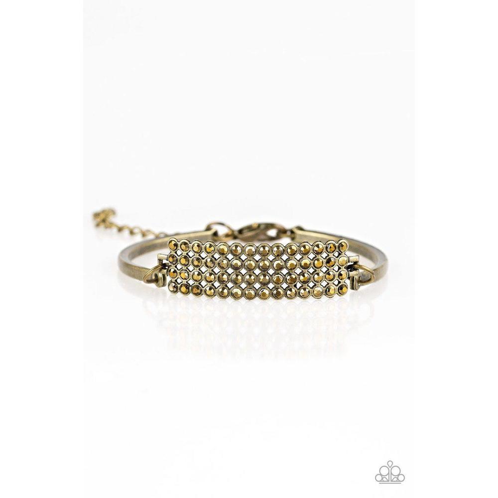 Top-Class Class Brass Bracelet - Paparazzi - Dare2bdazzlin N Jewelry