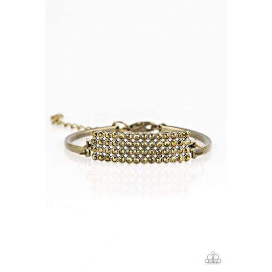Top-Class Class Brass Bracelet - Paparazzi - Dare2bdazzlin N Jewelry