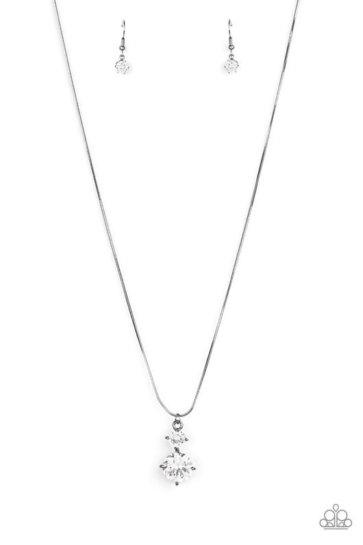 Top Dollar Diva Black Necklace - Paparazzi - Dare2bdazzlin N Jewelry