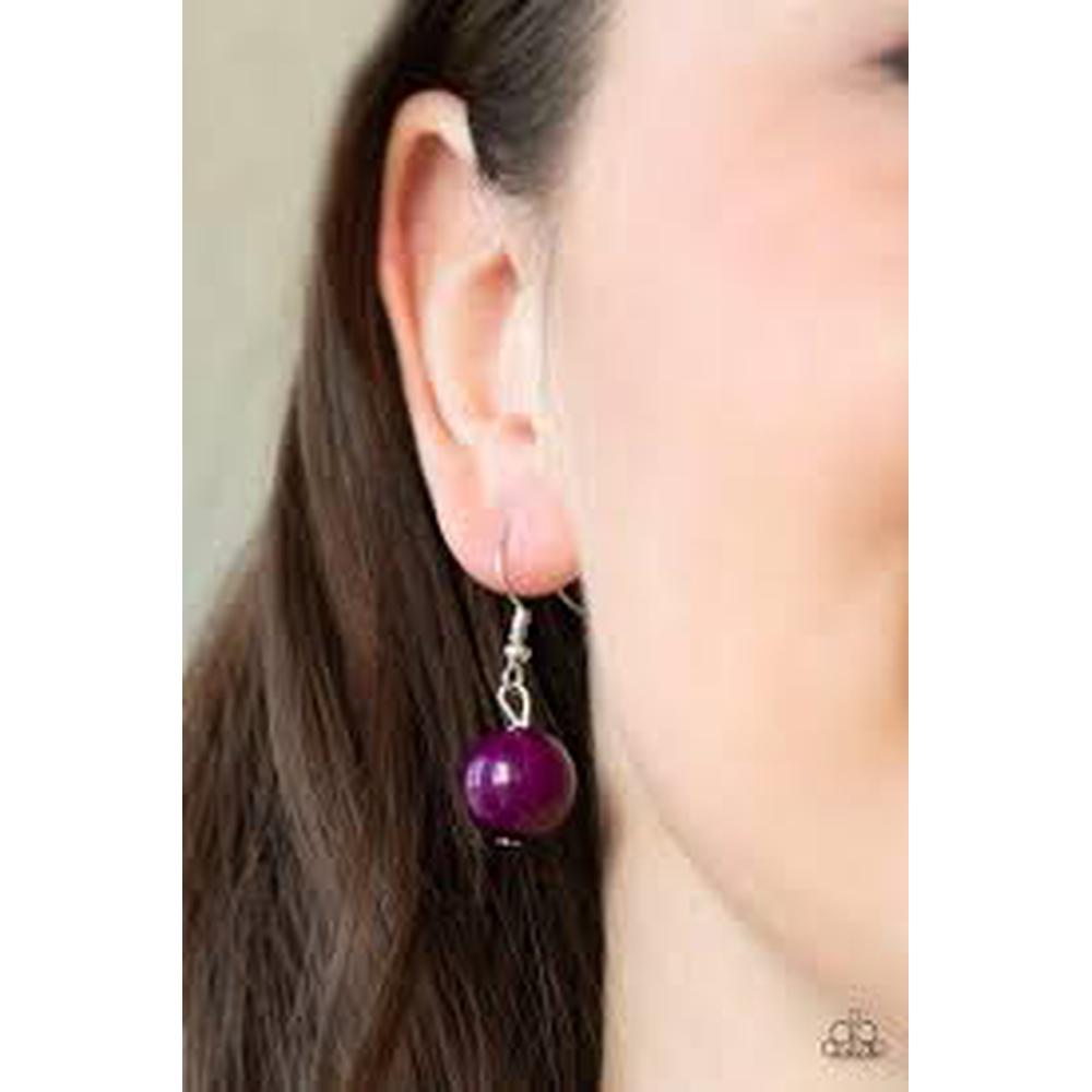Top Pop Purple Necklace - Paparazzi - Dare2bdazzlin N Jewelry