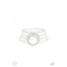 Load image into Gallery viewer, Top Tier Twinkle White Bracelet - Paparazzi - Dare2bdazzlin N Jewelry
