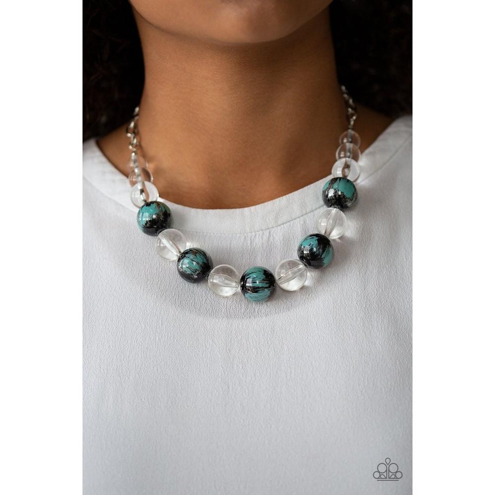 Torrid Tide - Blue Necklace - Paparazzi - Dare2bdazzlin N Jewelry
