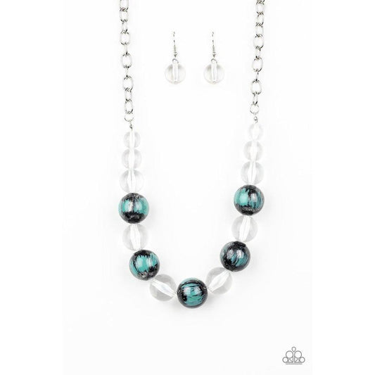 Torrid Tide - Blue Necklace - Paparazzi - Dare2bdazzlin N Jewelry