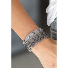 Load image into Gallery viewer, Totally Rockable - Silver Bracelet - Paparazzi - Dare2bdazzlin N Jewelry
