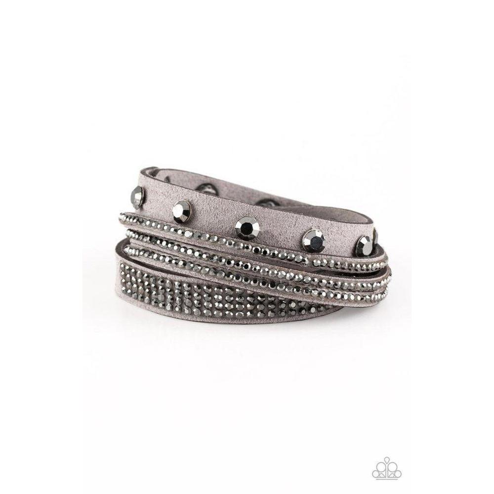 Totally Rockable - Silver Bracelet - Paparazzi - Dare2bdazzlin N Jewelry