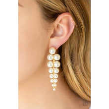 Load image into Gallery viewer, Totally Tribeca - Gold Earrings - Paparazzi - Dare2bdazzlin N Jewelry
