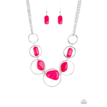 Load image into Gallery viewer, Travel Log Pink Necklace - Paparazzi - Dare2bdazzlin N Jewelry
