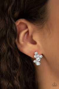 Treasure Treat - White Earring - Paparazzi - Dare2bdazzlin N Jewelry