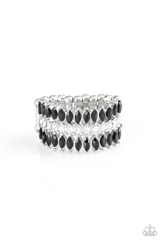Treasury Fund - Black Ring - Paparazzi - Dare2bdazzlin N Jewelry