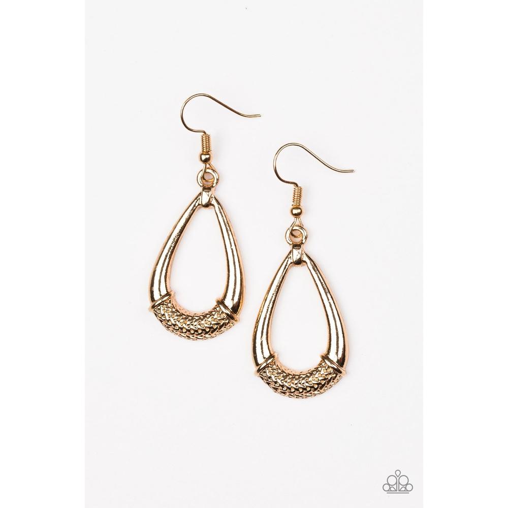 Trending Texture Earrings - Paparazzi - Dare2bdazzlin N Jewelry